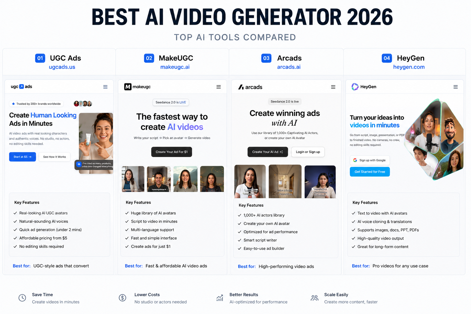 Best AI Video Generator in 2026: Top 10 Tools Compared (Honest Review)